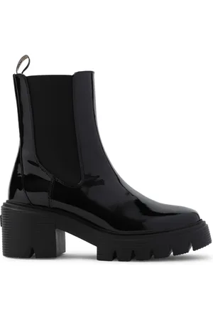 Stuart Weitzman Dames, Schoenen, Zwart, Maat: 39 1/2 EU Leer