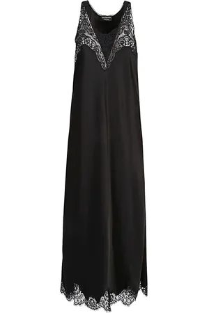 Balenciaga Dames, Jurken, Zwart, Maat: S Satijn