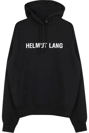Helmut Lang Heren, Sweatshirts & Hoodies, Zwart, Maat: M Katoen