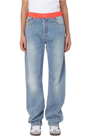 Msgm Heren, Jeans, Blauw, Maat: XS Denim