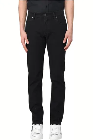 Dolce & Gabbana Heren, Jeans, Zwart, Maat: 2XL Katoen