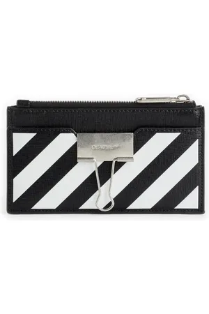 OFF-WHITE Dames, Accessoires, Zwart, Maat: ONE Size Leer