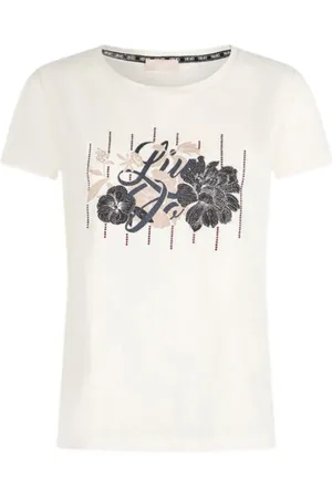 Liu Jo Dames, Tops, Wit, Maat: XS Katoen