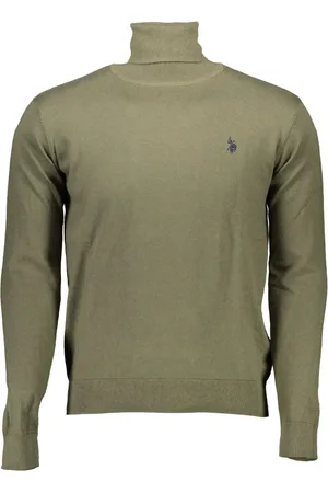 U.S. Polo Assn. Heren, Truien, Groen, Maat: 2XL Katoen