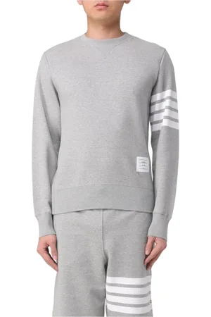 Thom Browne Heren, Sweatshirts & Hoodies, Grijs, Maat: XL Katoen