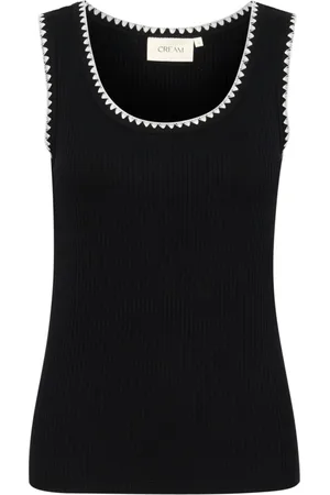 Cream Dames, Tops, Zwart, Maat: XS