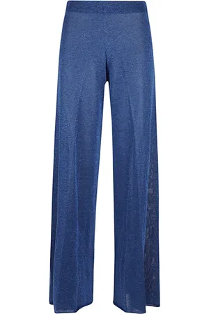 CIRCUS HOTEL Dames, Broeken, Blauw, Maat: M Viscose