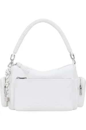 Desigual Dames, Tassen, Wit, Maat: ONE Size Poliester