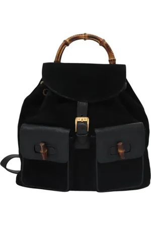 Gucci Dames, Pre-owned, Zwart, Maat: ONE Size Suède