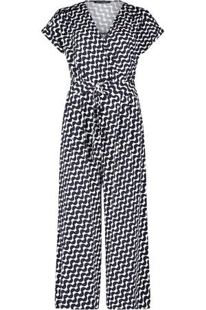 Betty Barclay Dames, Jumpsuits & Playsuits, Blauw, Maat: 2XL