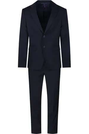 Biagio Santaniello Heren, Pakken, Blauw, Maat: 2XL Wol