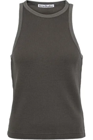 Acne Studios Dames, Tops, Grijs, Maat: L Katoen