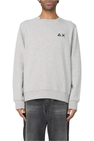 sun68 Heren, Sweatshirts & Hoodies, Grijs, Maat: XL Katoen