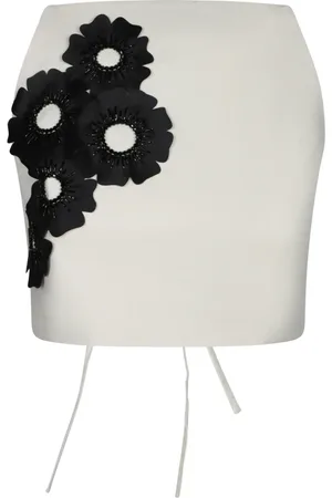 Msgm Dames, Tops, Wit, Maat: S Katoen