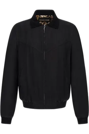 Roberto Cavalli Heren, Jassen, Zwart, Maat: XS