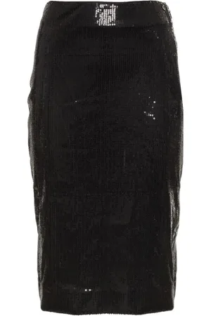 Guess Dames, Rokken, Zwart, Maat: S Poliester