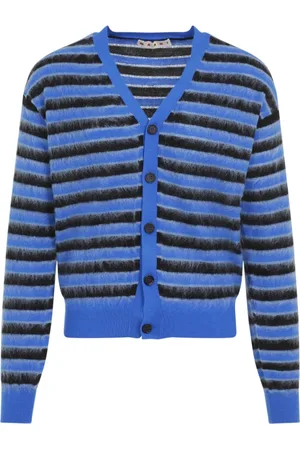 Marni Heren, Truien, Blauw, Maat: M Wol