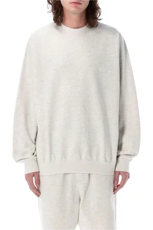 Y-3 Heren, Sweatshirts & Hoodies, Grijs, Maat: M Katoen
