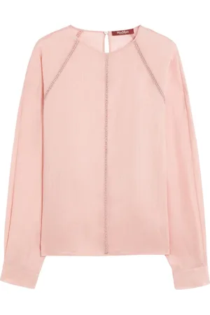 Max Mara Dames, Blouses & Shirts, Roze, Maat: S Jersey