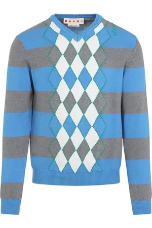 Marni Heren, Truien, Blauw, Maat: S Katoen