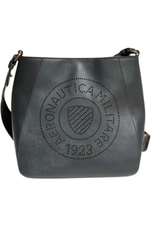 Aeronautica Militare Dames, Tassen, Zwart, Maat: ONE Size Katoen