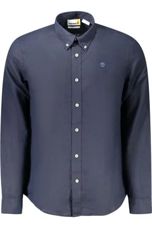 Timberland Heren, Overhemden, Blauw, Maat: L Katoen