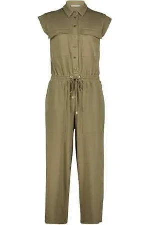 Betty & Co Dames, Jumpsuits & Playsuits, Groen, Maat: L