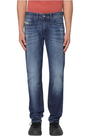 Diesel Heren, Jeans, Blauw, Maat: W34 Katoen