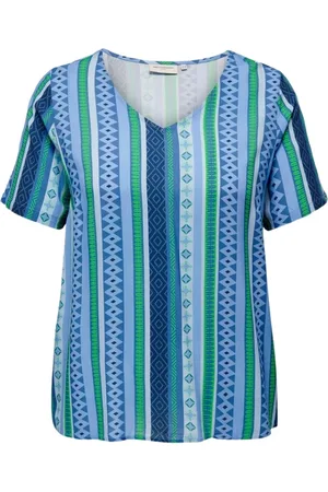 ONLY Dames, Blouses & Shirts, Groen, Maat: 2XL Viscose