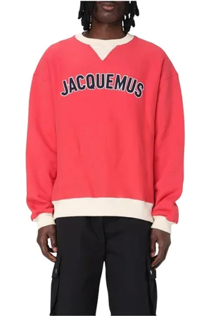 Jacquemus Heren, Sweatshirts & Hoodies, Rood, Maat: M
