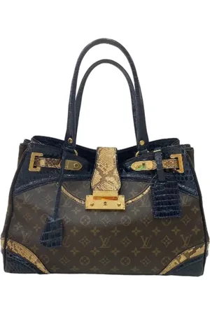 LOUIS VUITTON Dames, Pre-owned, Bruin, Maat: ONE Size Suède