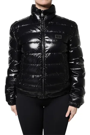 Dolce & Gabbana Dames, Jassen, Zwart, Maat: M