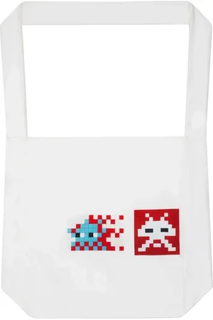 Comme des Garçons Heren, Tassen, Wit, Maat: ONE Size Katoen