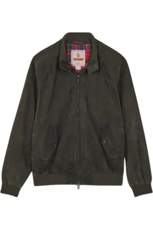 Baracuta Heren, Jassen, Zwart, Maat: M Leer