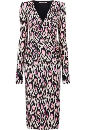 Roberto Cavalli Dames, Jurken, Roze, Maat: S