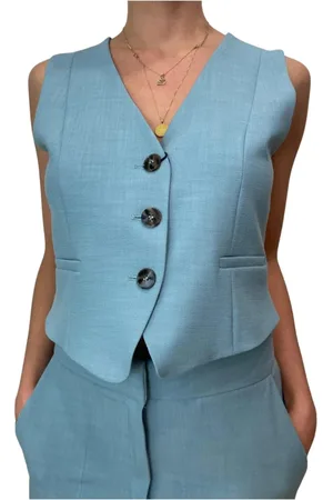 MARELLA Dames, Jassen, Blauw, Maat: XL Viscose