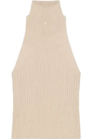 Courrèges Dames, Tops, , Maat: M Katoen