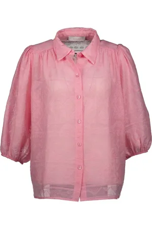 AMELIE & AMELIE Dames, Blouses & Shirts, Roze, Maat: S