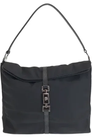 Gucci Dames, Pre-owned, Zwart, Maat: ONE Size Nylon