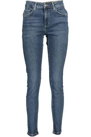 Desigual Dames, Jeans, Blauw, Maat: M Katoen