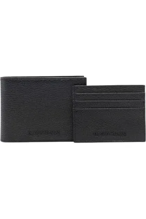 Emporio Armani Heren, Accessoires, Zwart, Maat: ONE Size Leer