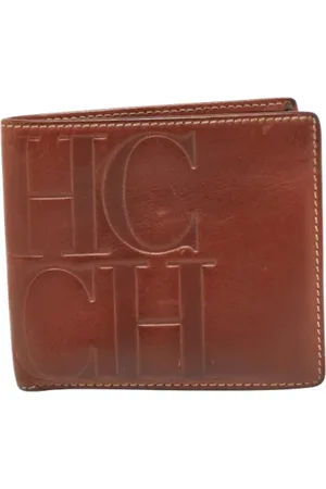 Carolina Herrera Dames, Pre-owned, Bruin, Maat: ONE Size Leer