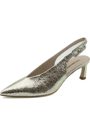 HALMANERA Dames, Schoenen, Grijs, Maat: 35 EU Leer