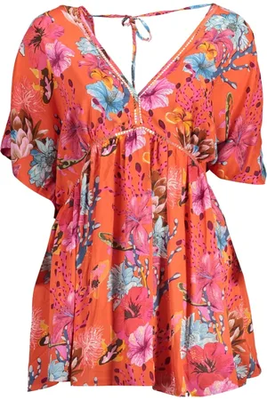 Desigual Dames, Jurken, Veelkleurig, Maat: XL Katoen