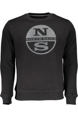 North Sails Heren, Sweatshirts & Hoodies, Zwart, Maat: XL Katoen