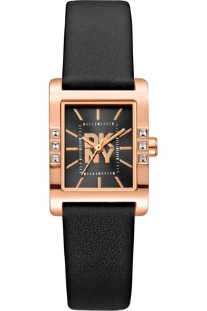 DKNY Dames, Accessoires, Zwart, Maat: ONE Size Leer