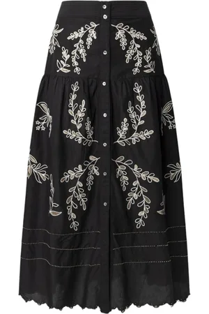 Pepe Jeans Dames, Rokken, Zwart, Maat: M Katoen