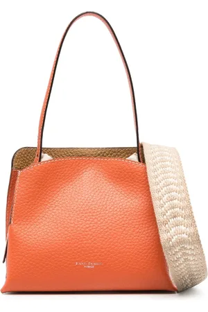 Gianni chiarini Dames, Tassen, Oranje, Maat: ONE Size Leer