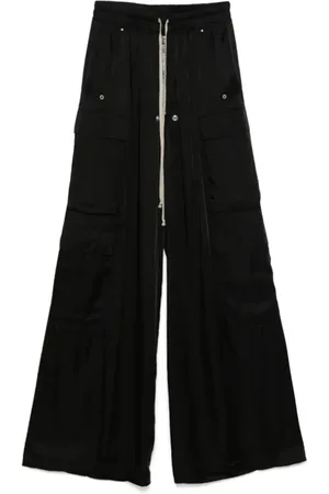 Rick Owens Dames, Broeken, Zwart, Maat: XS Viscose