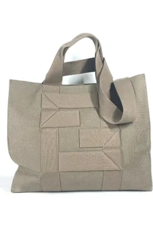 Fendi Dames, Pre-owned, Groen, Maat: ONE Size Katoen